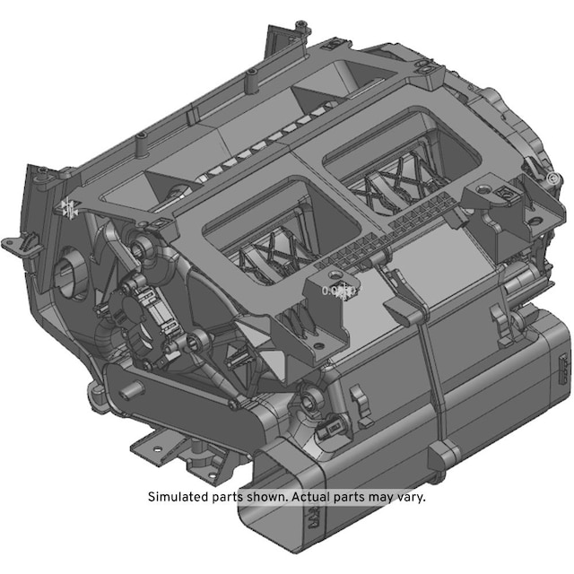 GM Genuine Parts Air Conditioning Evaporator and Blower Case