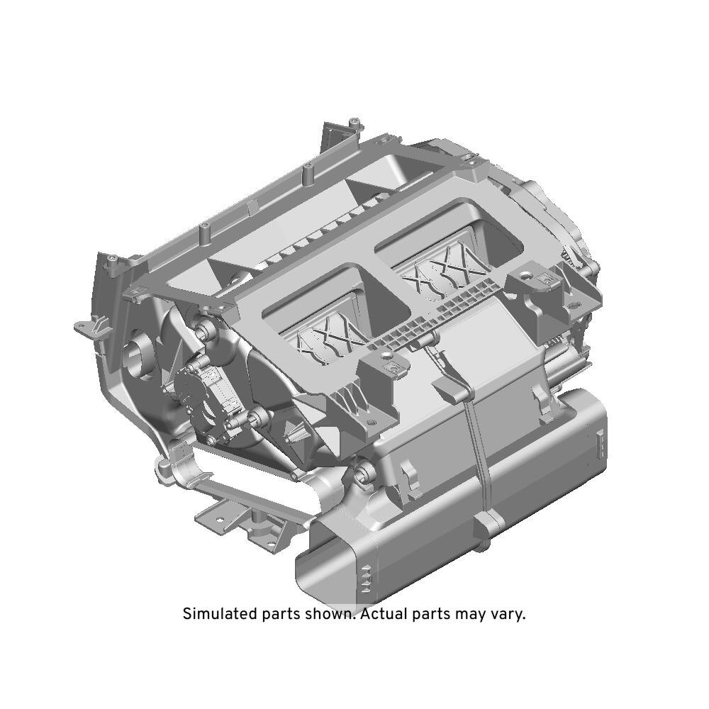 GM Genuine Parts Air Conditioning Evaporator and Blower Case