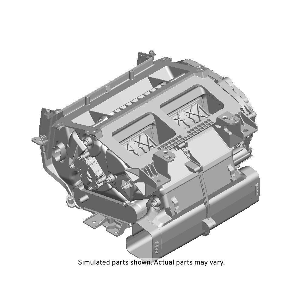 GM Genuine Parts Air Conditioning Evaporator and Blower Case
