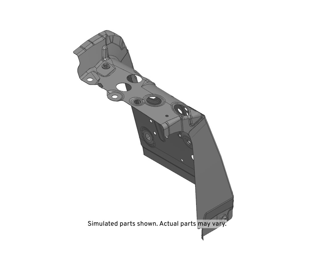 GM Genuine Parts Passenger Side Body Lock Pillar Inner Panel