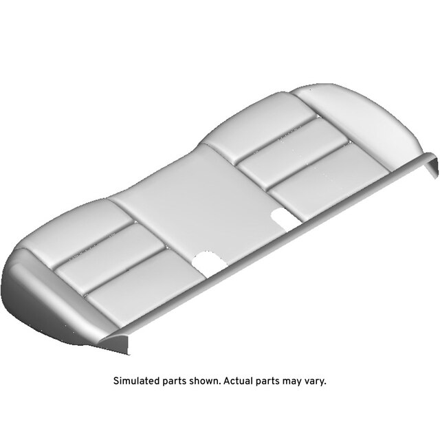 GM Genuine Parts Black Rear Seat Cushion Cover