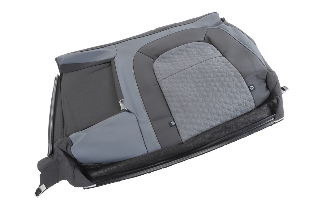GM Genuine Parts Dk Galvanized Denim Rear Driver Side Seat Back Cover