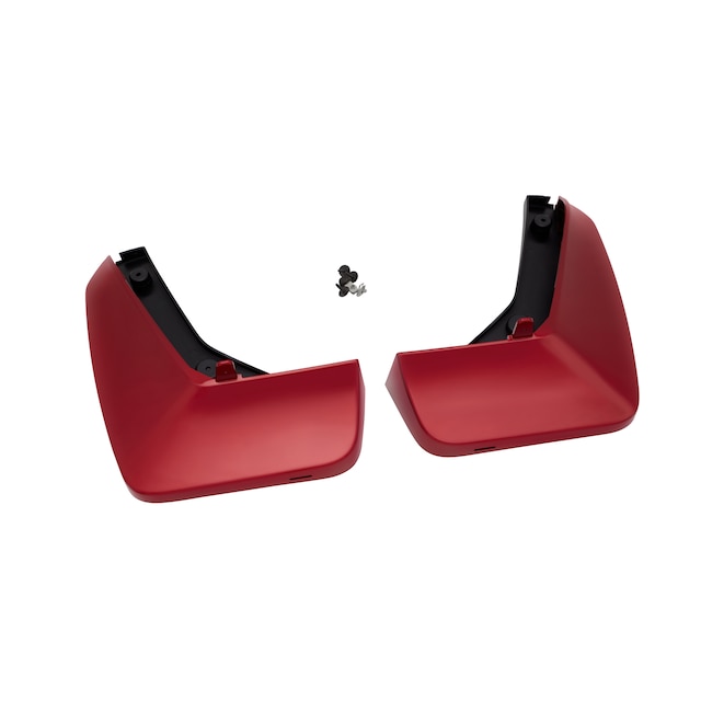 Rear Splash Guards in Radiant Red Tintcoat
