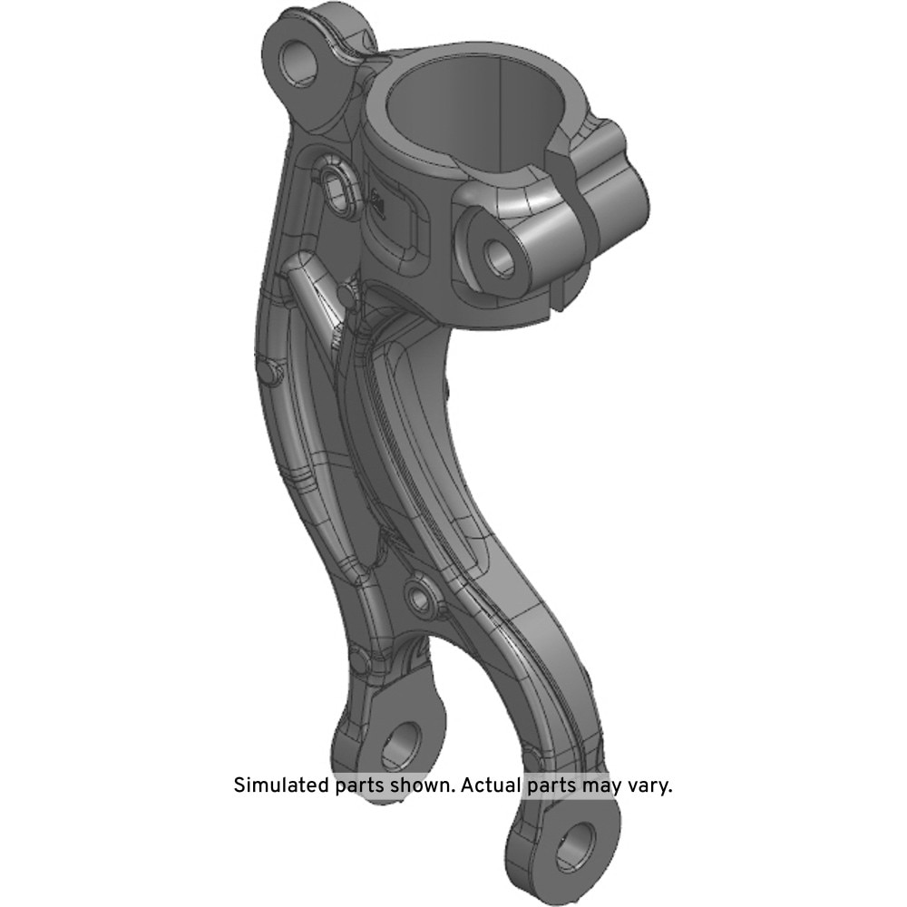 GM Genuine Parts Front Passenger Side Shock Absorber Yoke