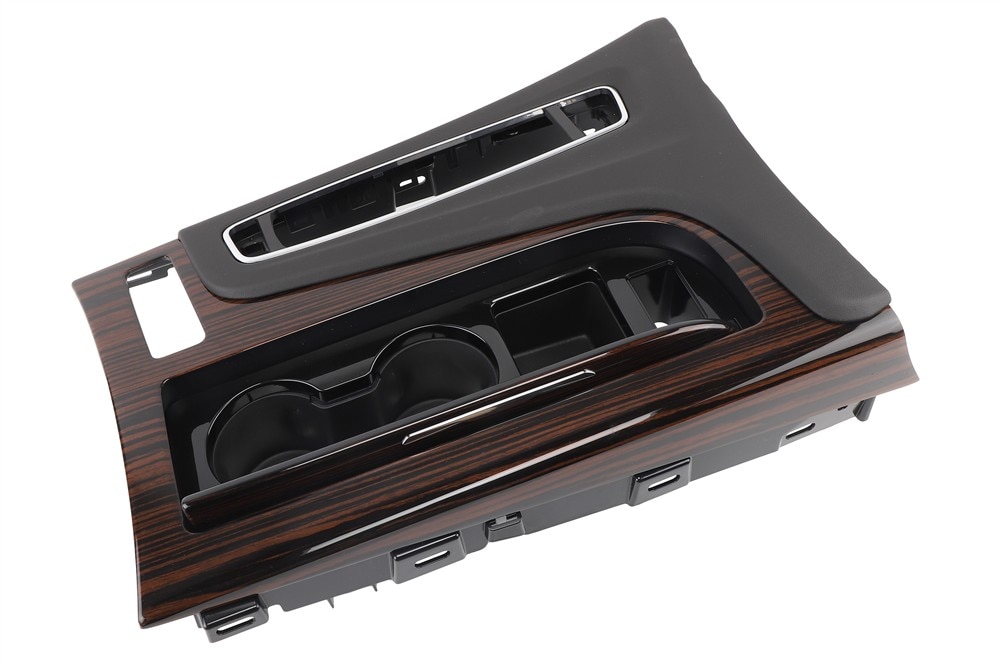 GM Genuine Parts Jet Black Front Floor Console Cup Holder Trim Plate