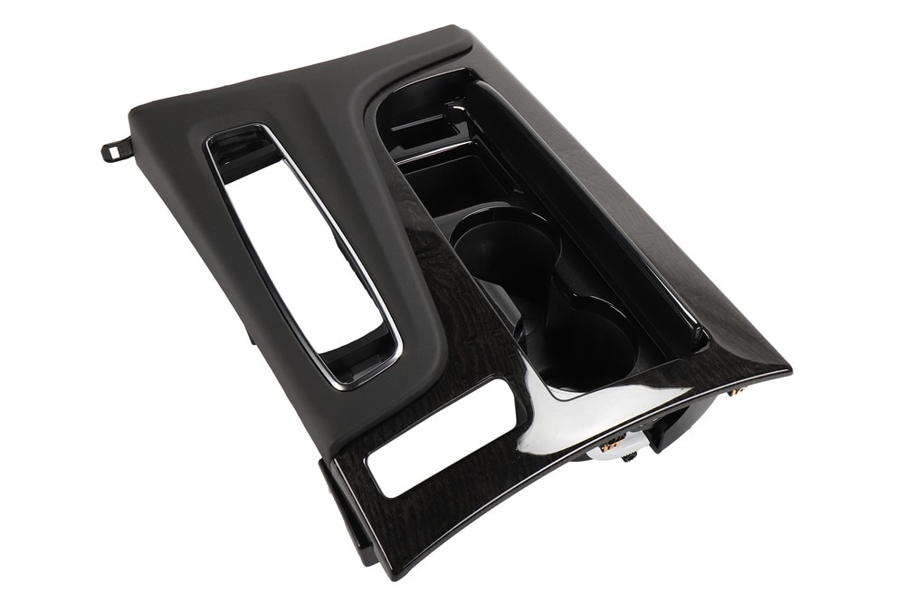 GM Genuine Parts Black Front Floor Console Cup Holder Trim Plate