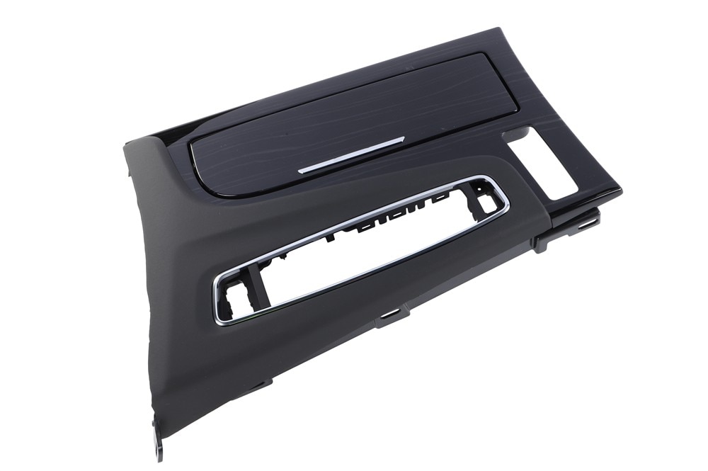 GM Genuine Parts Black Front Floor Console Cup Holder Trim Plate