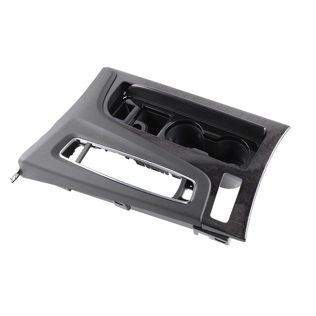 GM Genuine Parts Black Front Floor Console Cup Holder Trim Plate