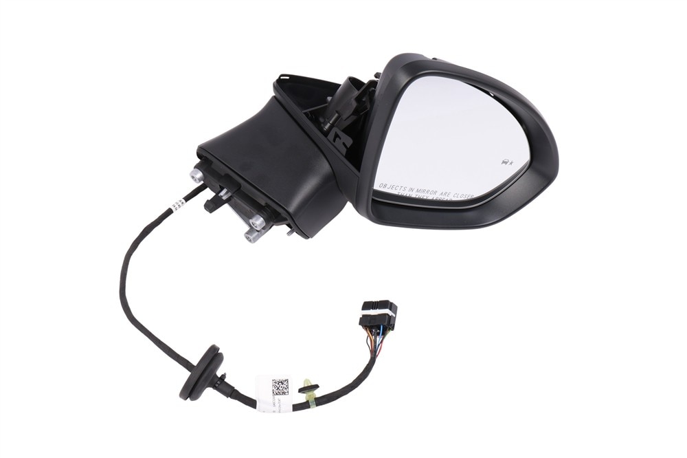 GM Genuine Parts Primed Passenger Side Door Mirror without Cover