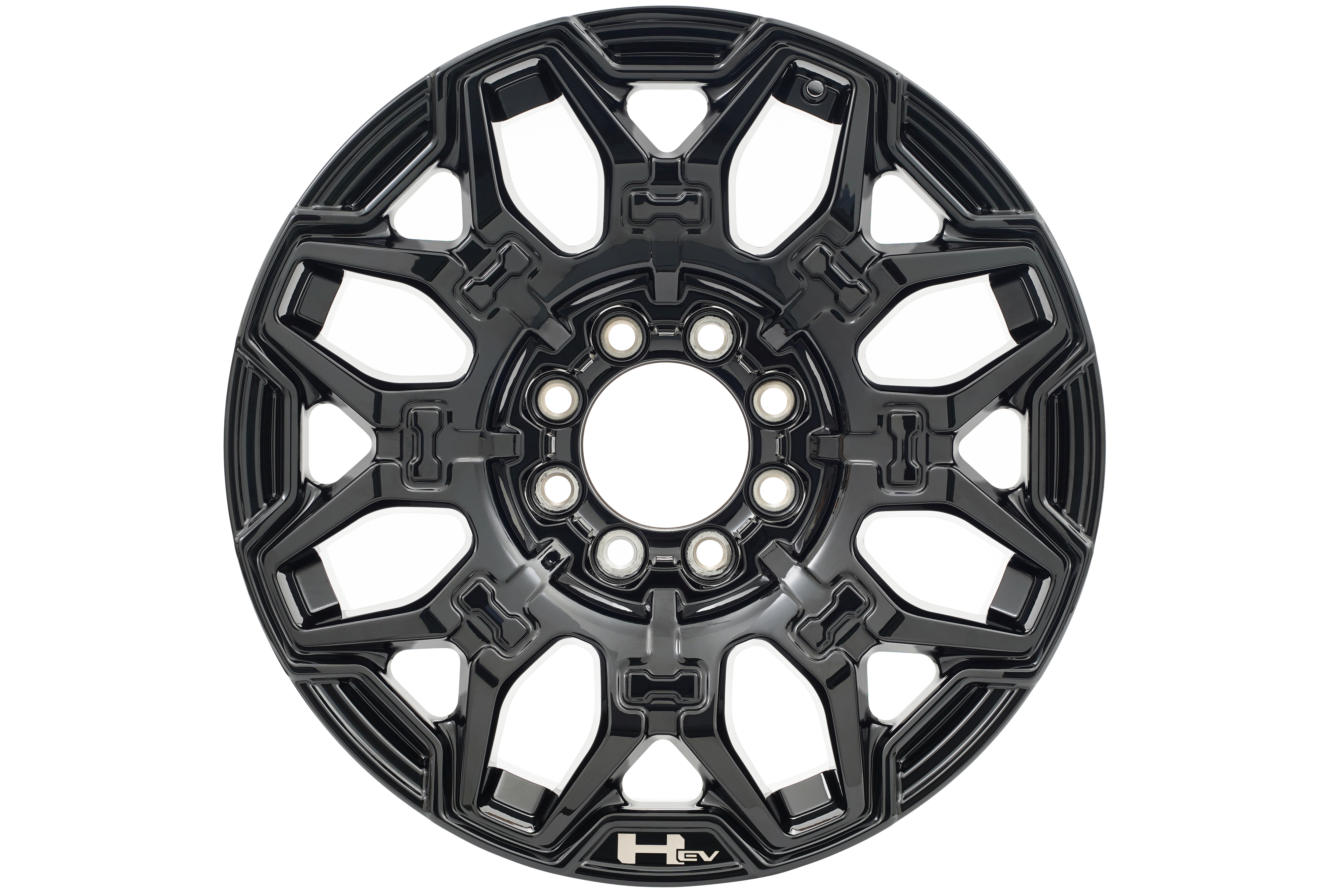 22x9.5-Inch Multi-Spoke Aluminum Spare Wheel in Gloss Black