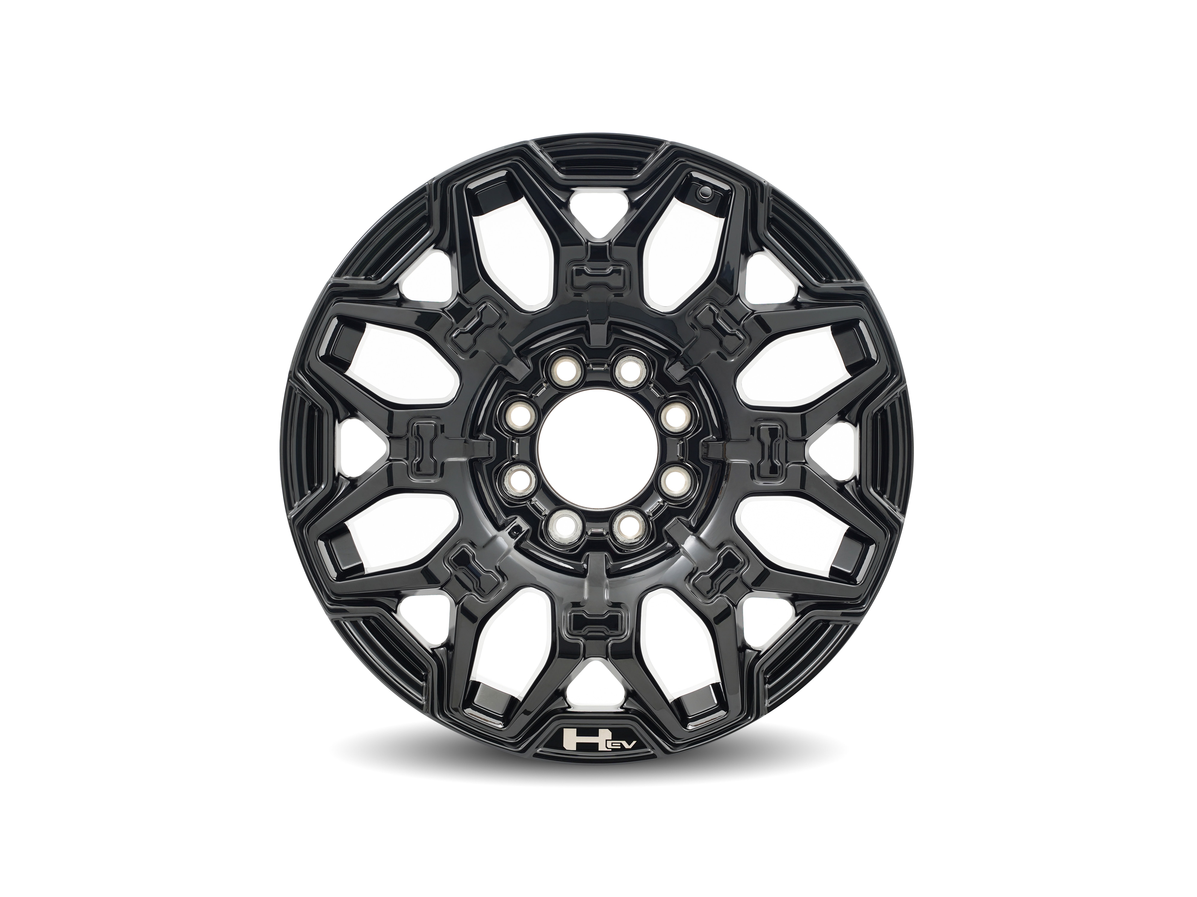 22x9.5-Inch Multi-Spoke Aluminum Spare Wheel in Gloss Black