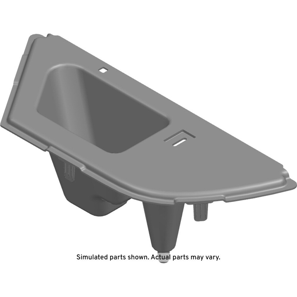 GM Genuine Parts Rear Compartment Floor Stowage Driver Side Rear Compartment