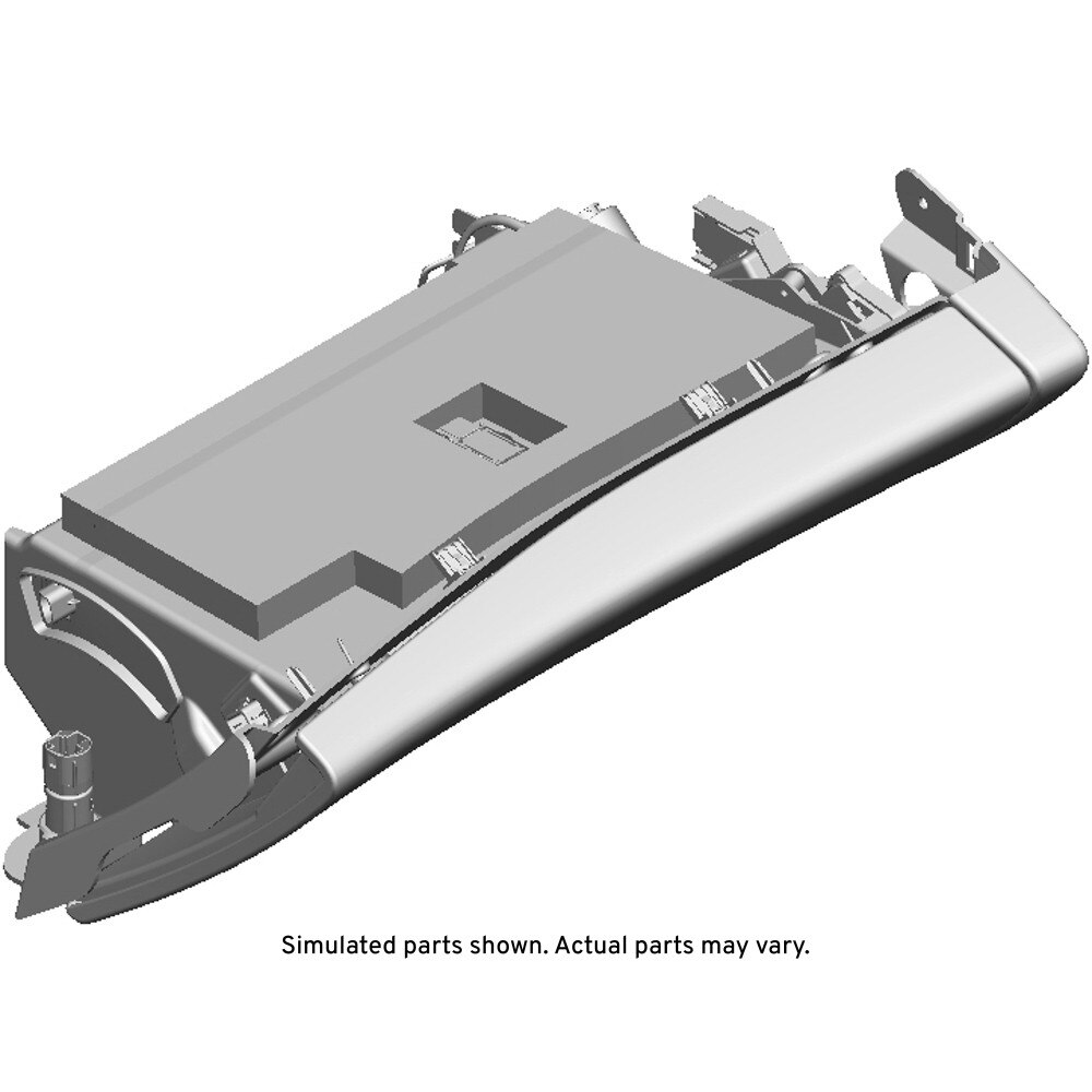 GM Genuine Parts White Instrument Panel Compartment
