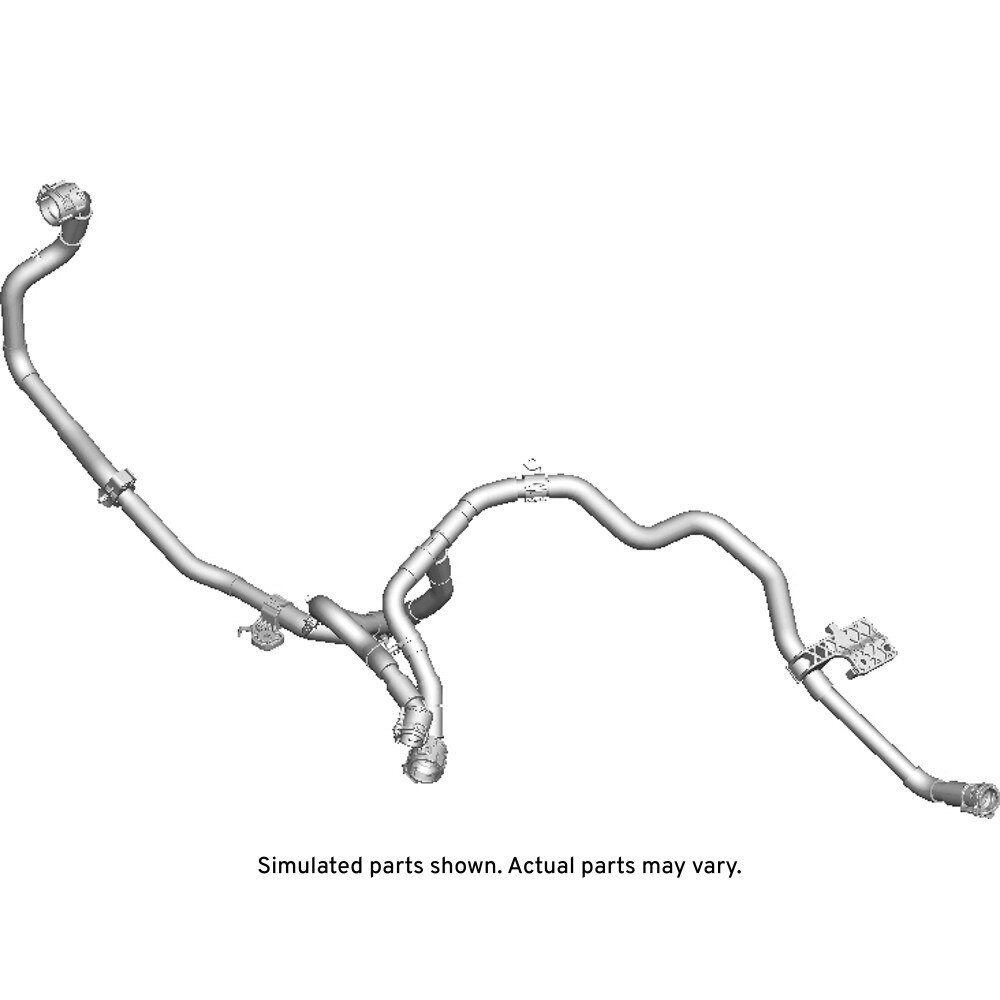 GM Genuine Parts Drive Motor Battery Charger Receptacle Coolant Inlet Secondary Hose