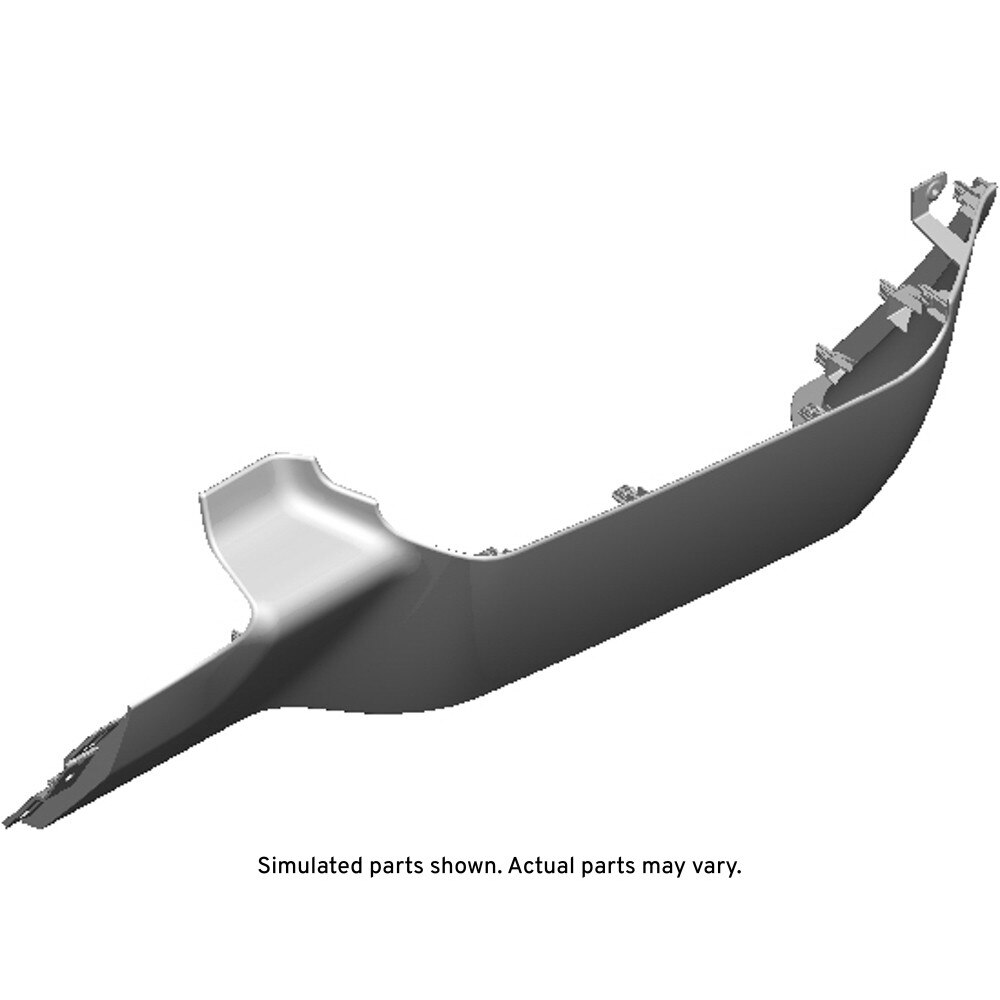 GM Genuine Parts Very Dark Atmosphere Instrument Panel Lower Trim Panel