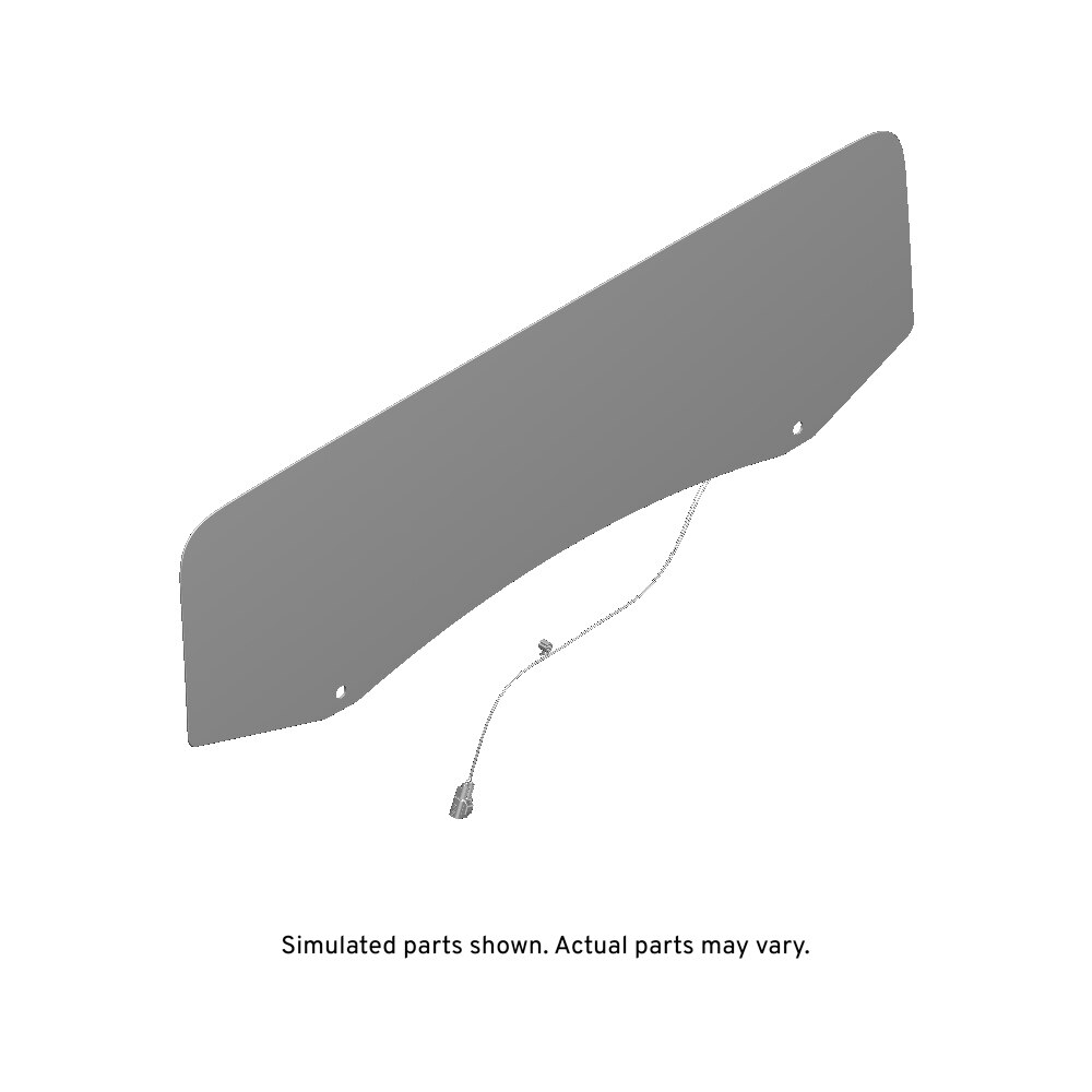 GM Genuine Parts Rear Sliding Window