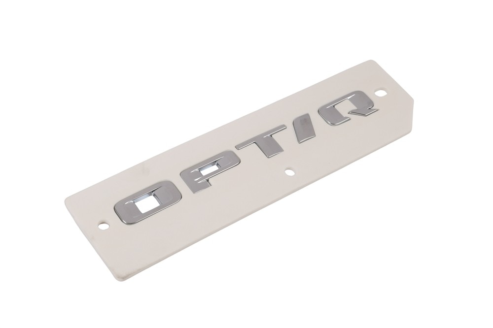 GM Genuine Parts Galvano Silver Liftgate Vehicle Name Plate