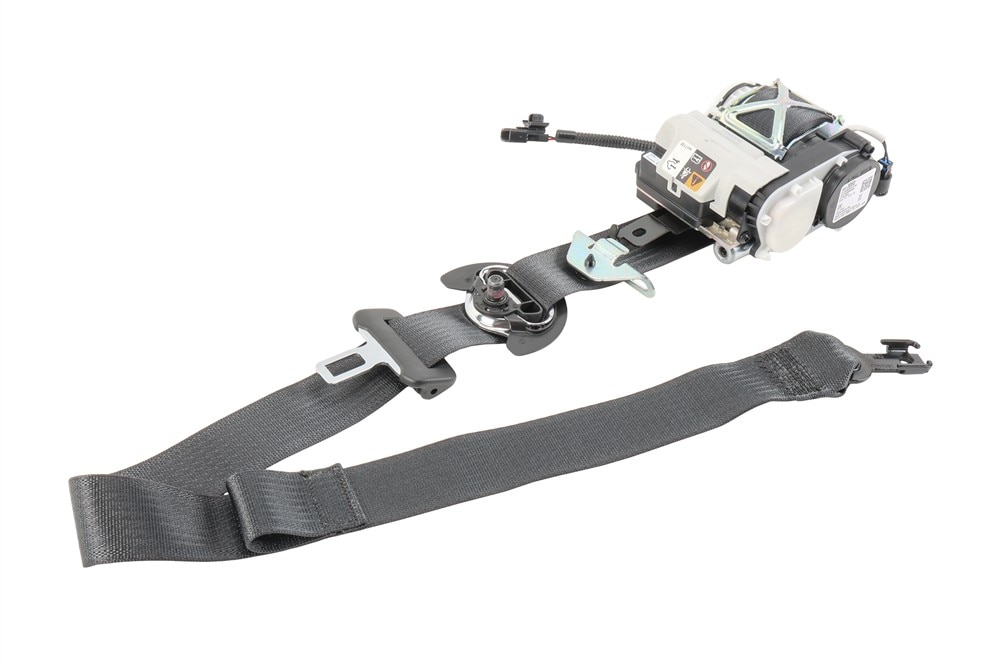 GM Genuine Parts Black Front Passenger Side Seat Belt Retractor