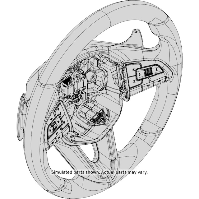GM Genuine Parts Jet Black Steering Wheel