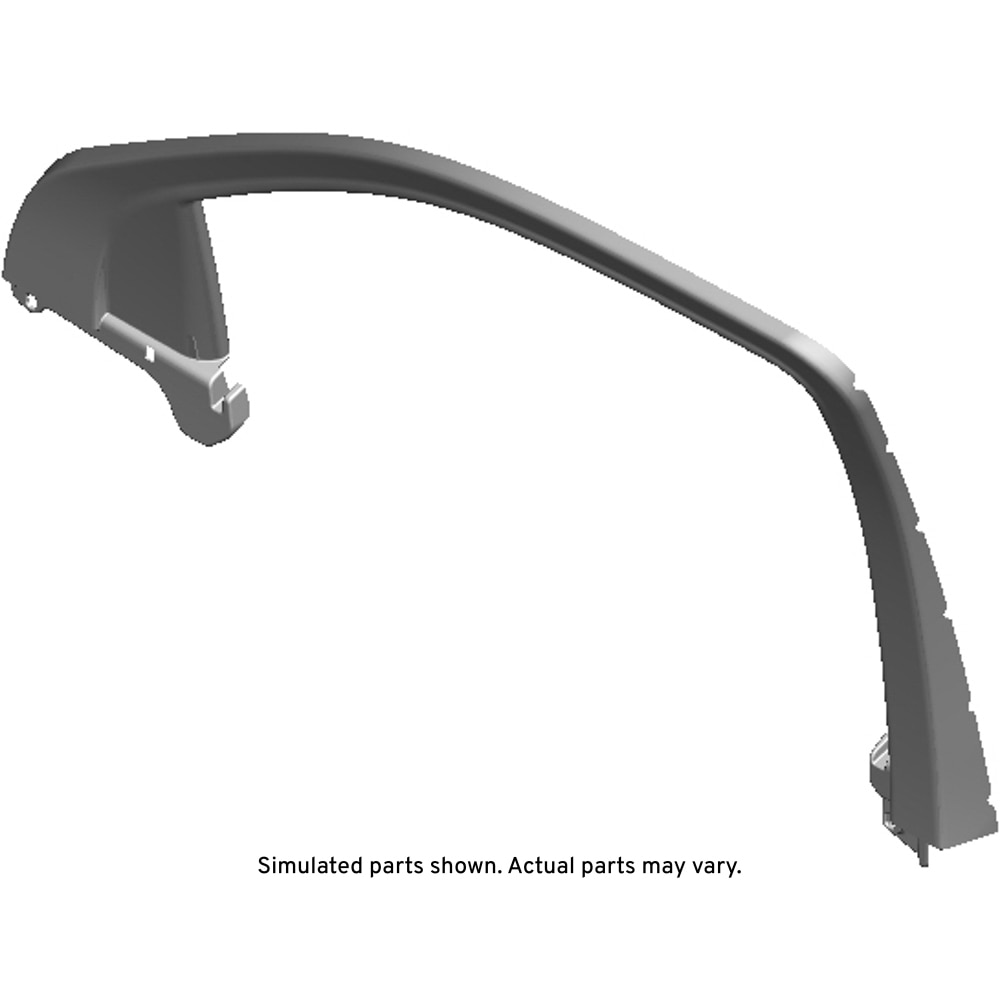 GM Genuine Parts Front Passenger Side Door Window Garnish Molding