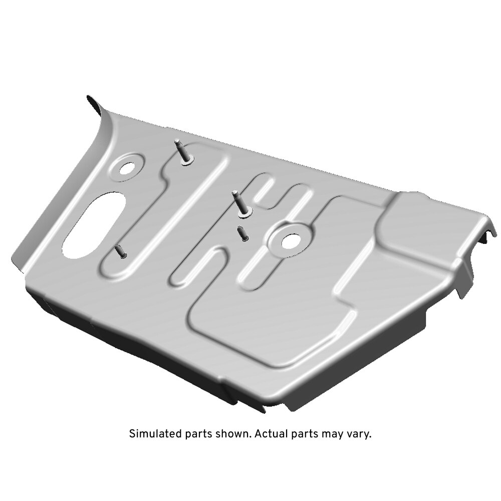 GM Genuine Parts Driver Side Rear Compartment Floor Panel Extension