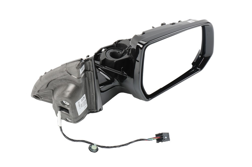 GM Genuine Parts High Gloss Black Passenger Side Door Mirror without Cover