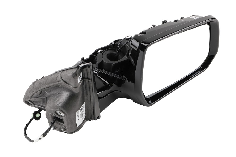 GM Genuine Parts High Gloss Black Passenger Side Door Mirror