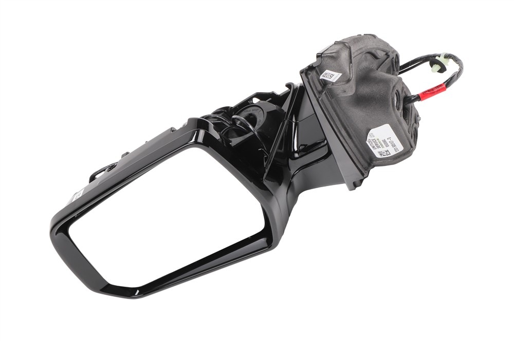 GM Genuine Parts High Gloss Black Driver Side Door Mirror without Cover