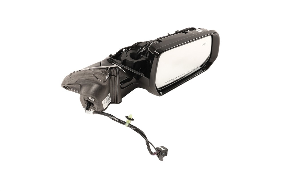 GM Genuine Parts High Gloss Black Passenger Side Door Mirror without Cover