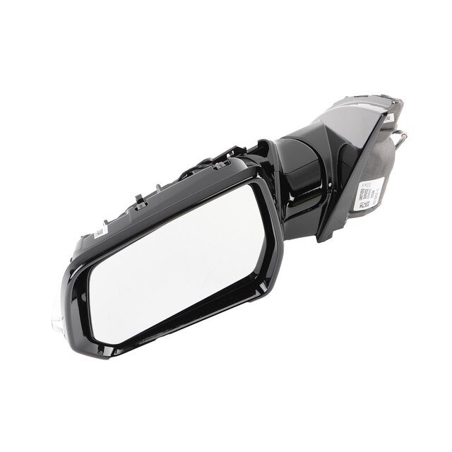 GM Genuine Parts High Gloss Black Driver Side Door Mirror without Cover
