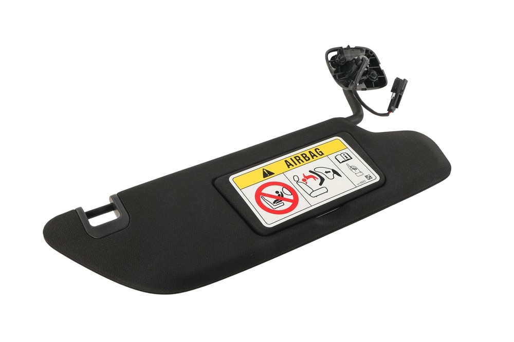 GM Genuine Parts Black Passenger Side Sunshade