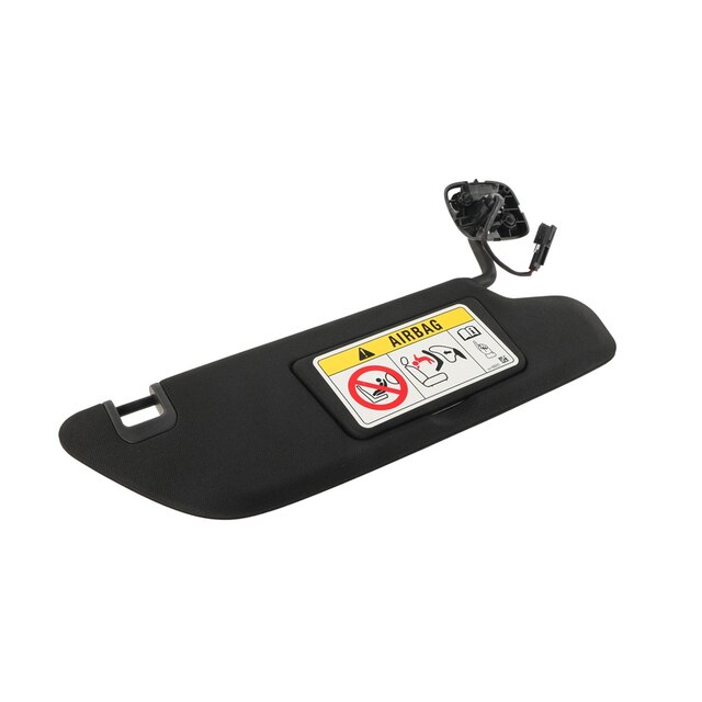 GM Genuine Parts Black Passenger Side Sunshade