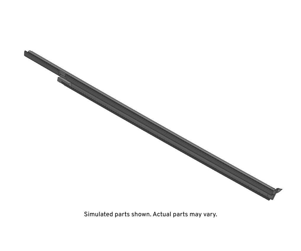 GM Genuine Parts Front Driver Side Door Window Inner Sealing Strip