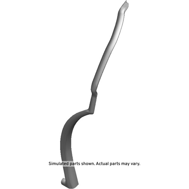 GM Genuine Parts Rear Driver Side Door Rear Auxiliary Weatherstrip