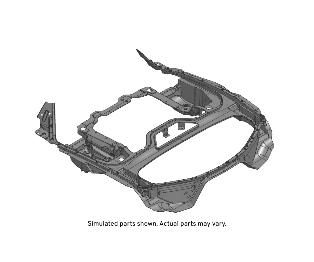 GM Genuine Parts Rear Compartment Panel Frame