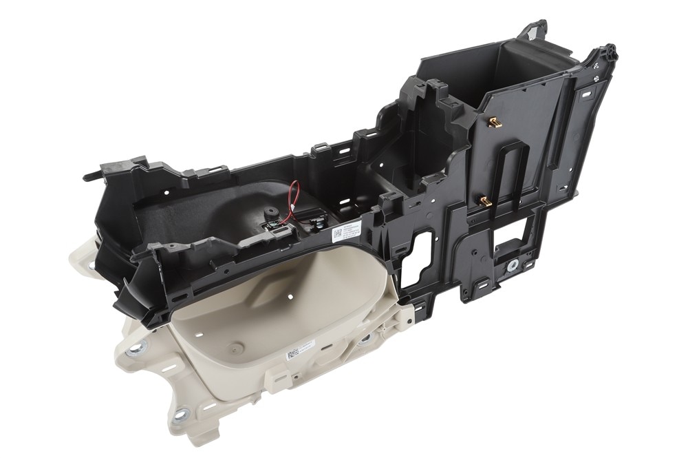 GM Genuine Parts Black Front Floor Console Carrier