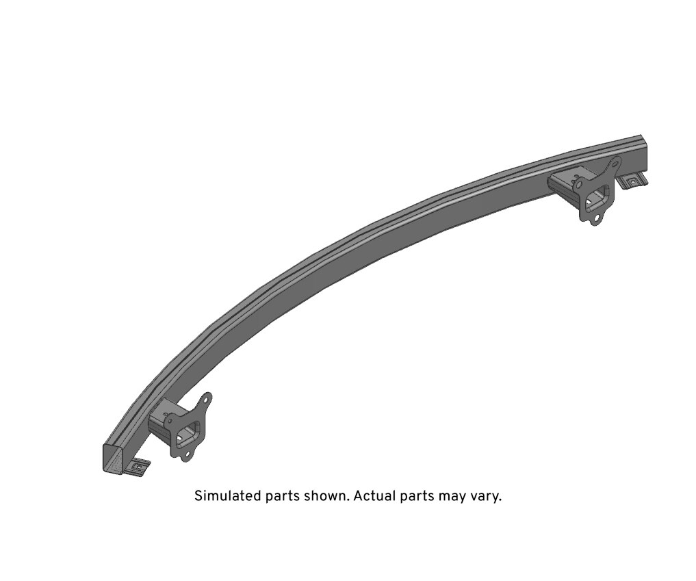 GM Genuine Parts Front Bumper Lower Impact Bar