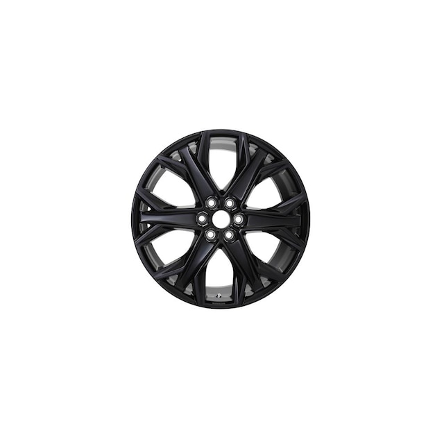 21x9-Inch Aluminum 6-Split-Spoke Wheel in Gloss Black