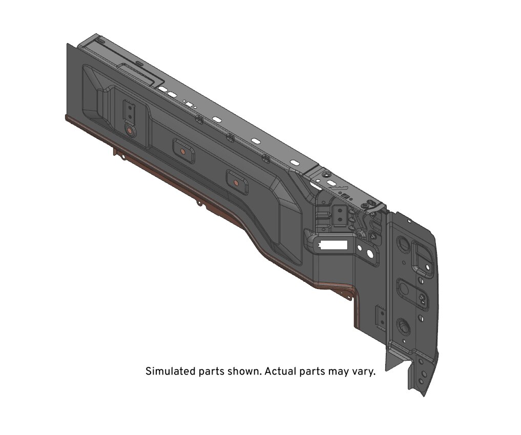 GM Genuine Parts Driver Side Pickup Box Outer Panel