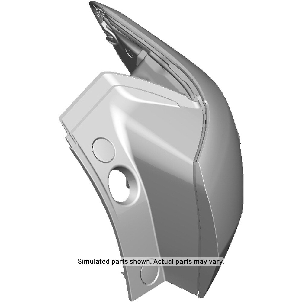 GM Genuine Parts Incandescent Rear Passenger Side Body Structure Stop Lamp