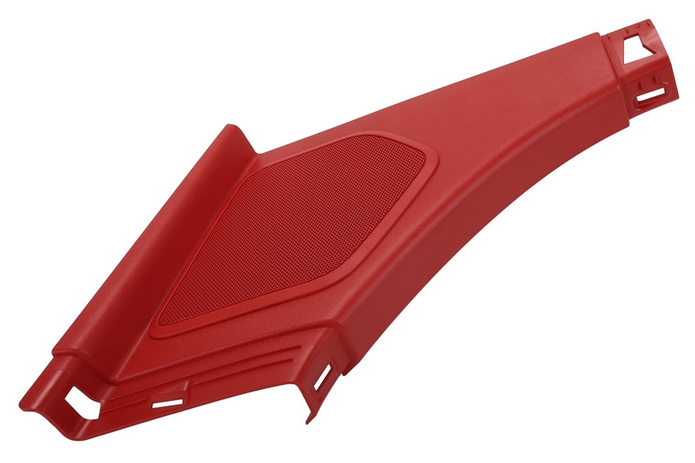 GM Genuine Parts Adrenaline Red Passenger Side Body Lock Pillar Trim Panel