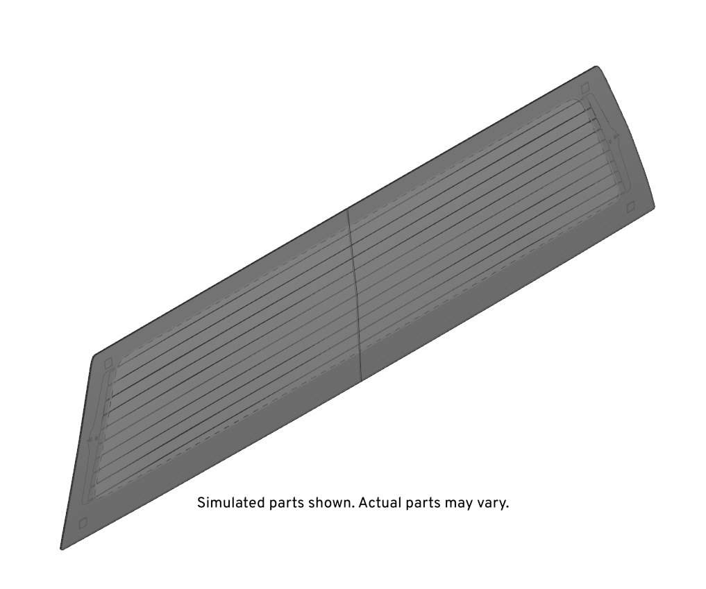 GM Genuine Parts Rear Window