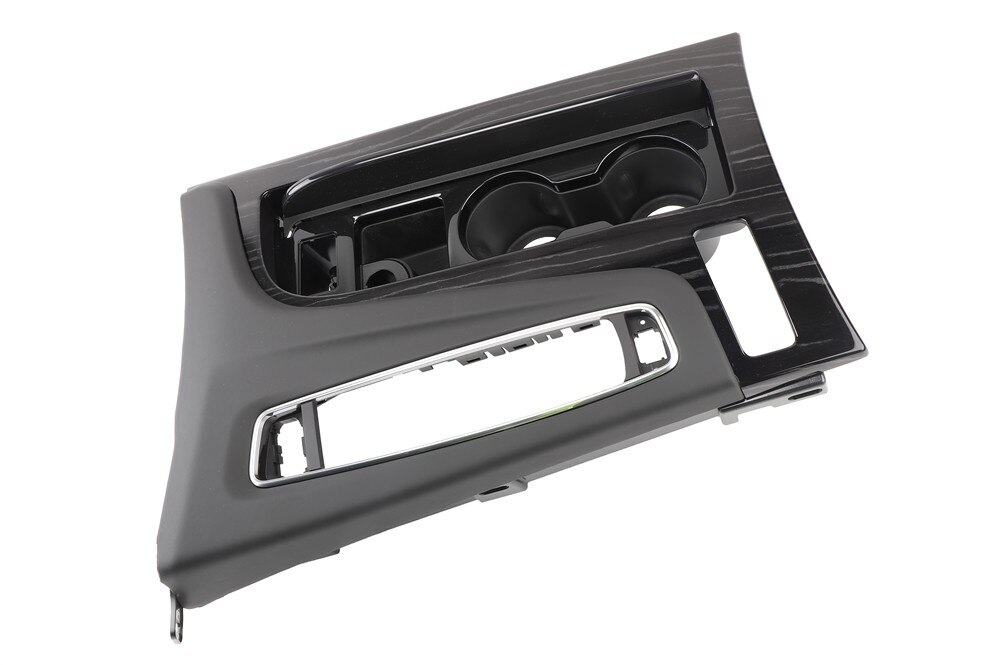 GM Genuine Parts Jet Black Front Floor Console Cup Holder Trim Plate