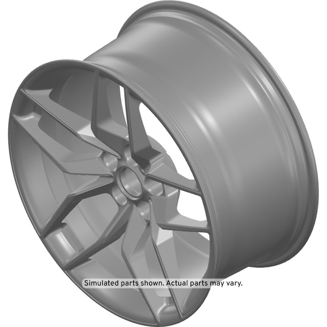 GM Genuine Parts Carbon Flash Front Wheel