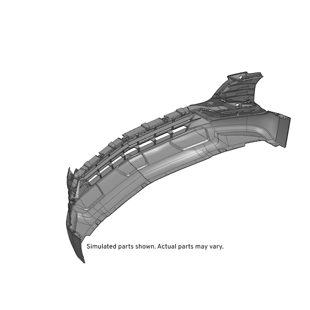 GM Genuine Parts Black Front Bumper Lower Fascia