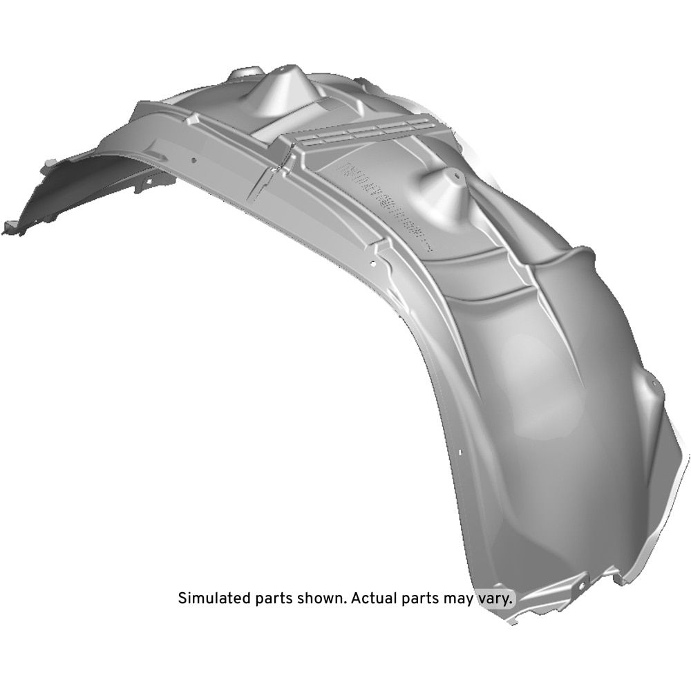 GM Genuine Parts Front Driver Side Wheelhouse Liner