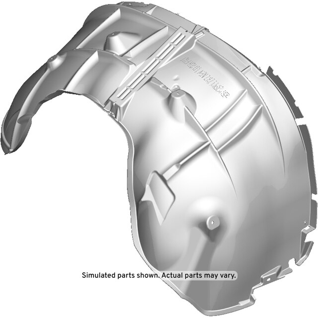 GM Genuine Parts Front Passenger Side Wheelhouse Liner