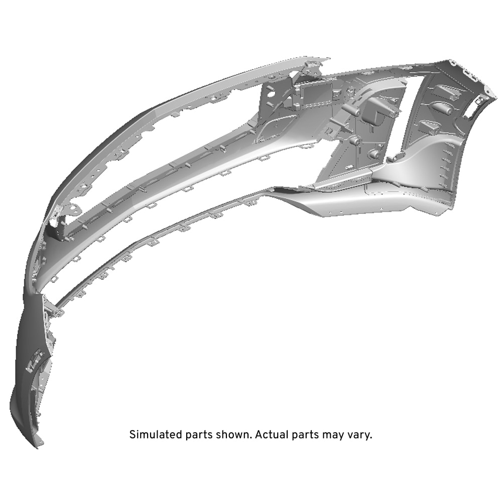 GM Genuine Parts Primed Front Bumper Upper Fascia