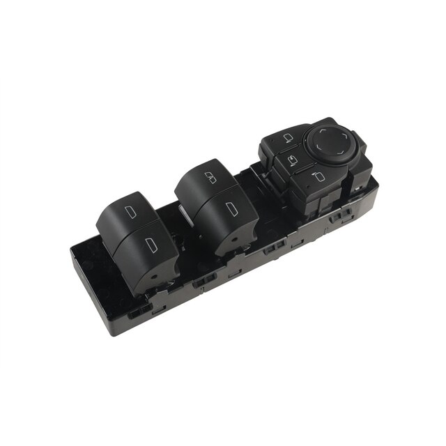 GM Genuine Parts Jet Black Front Driver Side Door Window Control Switch