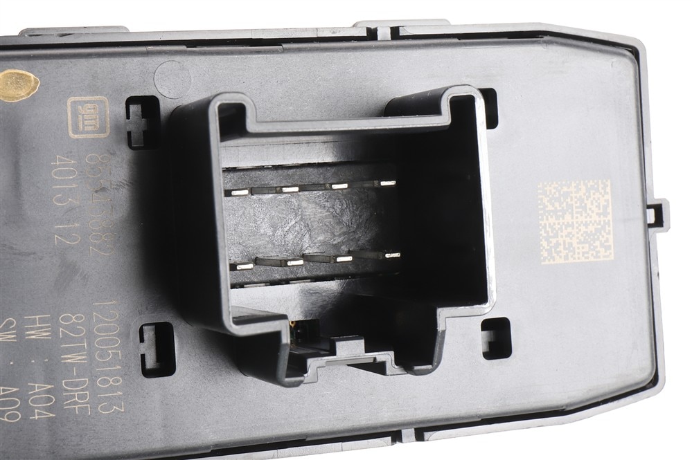 GM Genuine Parts Jet Black Front Side Door Window Control Switch